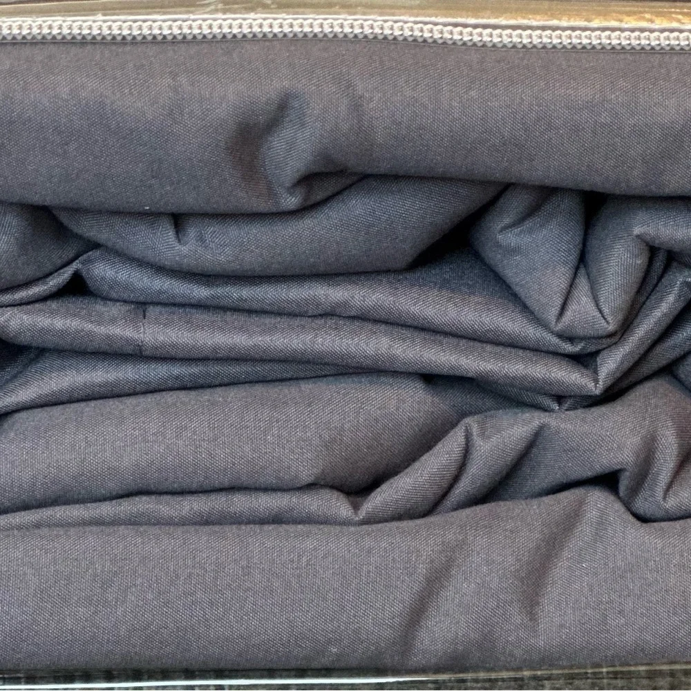 Royal Bamboo King Duvet Cover 3pc Set Dark Charcoal